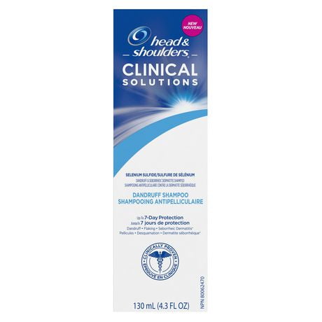 Head and Shoulders Clinical Solutions Anti-Dandruff Shampoo, 130 mL ...