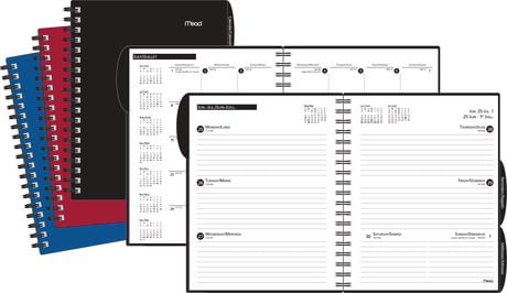 Mead® Poly Recycled Weekly/Monthly Planner | Walmart Canada