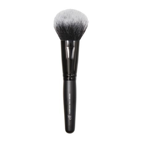 e.l.f. Cosmetics Flawless Face Brush, Vegan makeup tool, flawlessly contours & defines, for powder, blush & bronzer, pack of 1