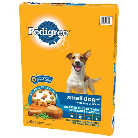 PEDIGREE® Small DOG+™ Roasted Chicken And Vegetable Flavour 5.4kg ...