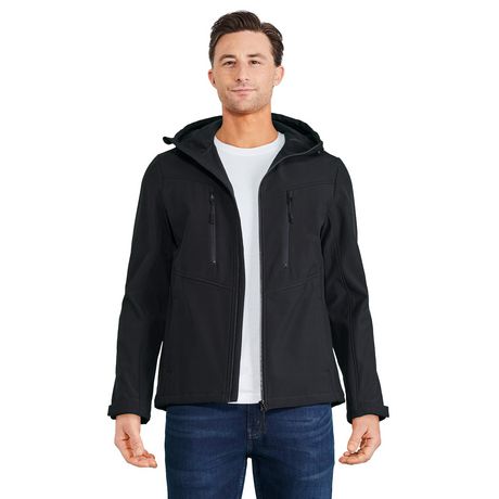 George Men's Hooded Softshell Jacket | Walmart Canada