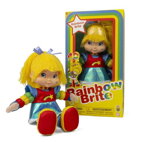12” Rainbow Brite Threaded Hair Plush Doll