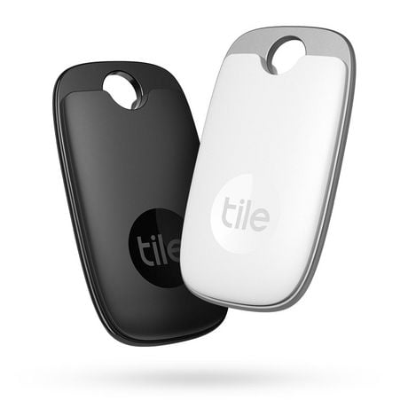 Tile Pro (2022) 2 Pack Black and White, Bluetooth trackers