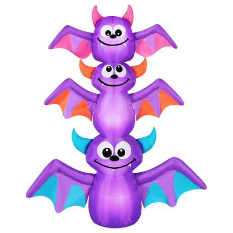 Occasions Halloween 6 Foot Inflatable Bat Stack