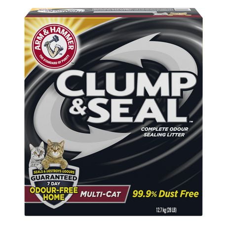 Arm & Hammer Clump & Seal Multi-Cat Clumping Cat Litter, 12.7 kg