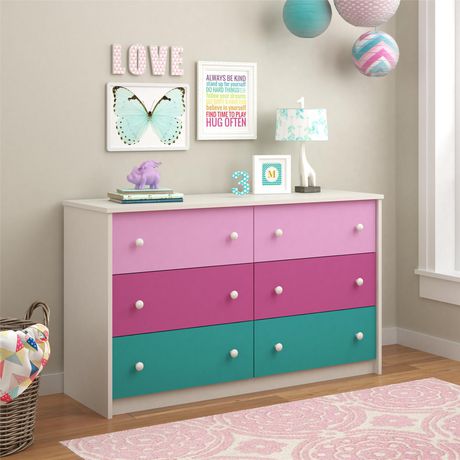 Kaleidoscope 6 Drawer Dresser | Walmart Canada