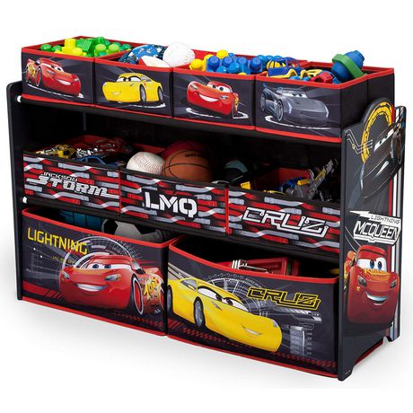 Delta Children Multi-Bin Toy Organizer Disney/Pixar Cars 