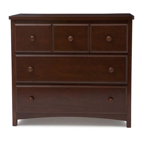 White Delta Children 3 Drawer Dresser