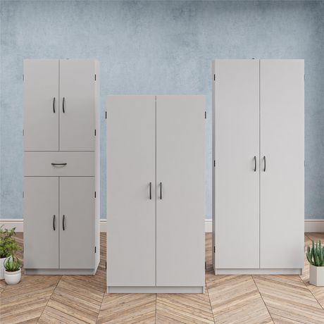 Dawson 72 Storage Cabinet Dove Gray Walmart Canada