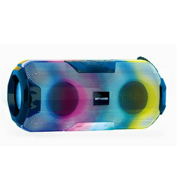 Mini boombox LED sans fil Art + Sound Pulsar
