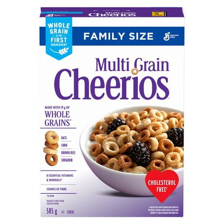 Cheerios Multi-Grain Cereal, Family Size | Walmart Canada