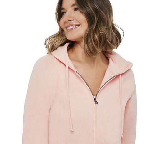 George Women's Zip-Up Fleece Hoodie | Walmart Canada