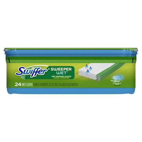 Swiffer Sweeper Wet Mopping Cloths, Open-Window Fresh, 24 Count