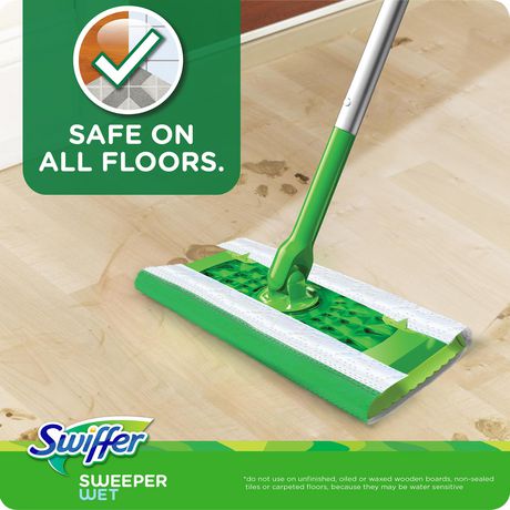 Swiffer Sweeper Wet Mopping Cloths, Can You Use Swiffer Sweeper On Hardwood Floors
