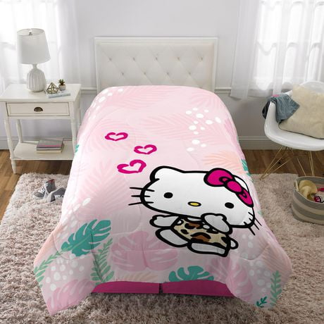 Hello Kitty "Wild Jungle" Twin/Full Comforter, Hello Kitty Comforter
