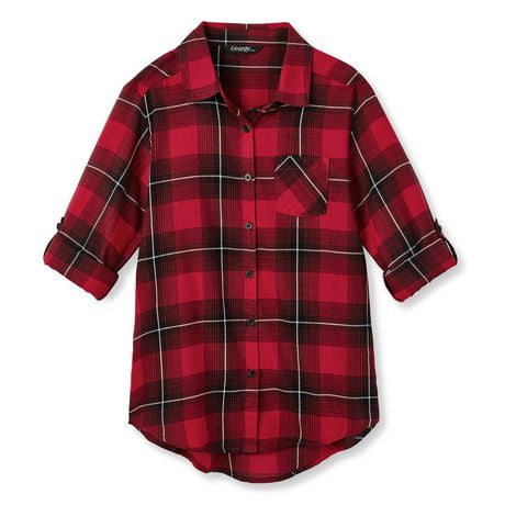 red flannel shirt for girls