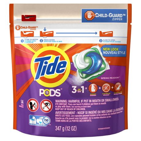 Tide PODS Spring Meadow Scent HE Turbo Laundry Detergent Pacs | Walmart ...