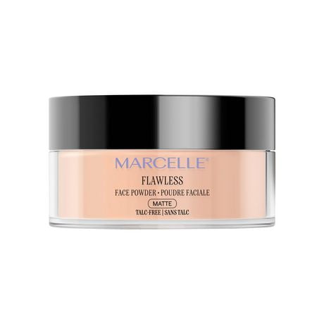 Marcelle Talc-Free Flawless Loose Face Powder, Matte Finish & Natural Look, 55 g