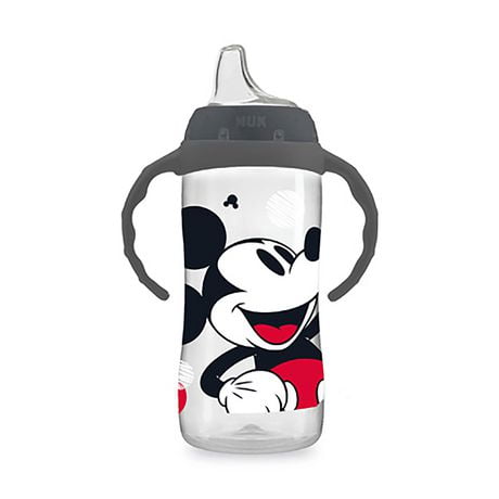 Grande tasse d'apprentissage NUK, Mickey, 296 ml (10 oz) Sans BPA et passe au lave-vaisselle