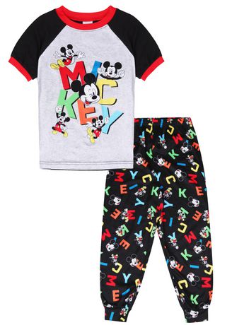 Mickey Mouse Toddler Boys L/S Top Two-Piece Jogger Set Set Size 2T 3T 4T 