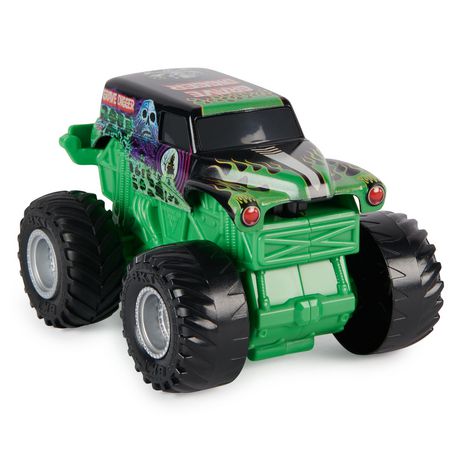 Monster Jam, Official Grave Digger Rev N’ Spin Monster Truck, 1:43 ...