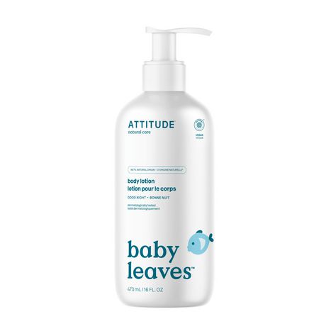 ATTITUDE baby leaves, Body Lotion, Good Night, 473ml - Walmart.ca