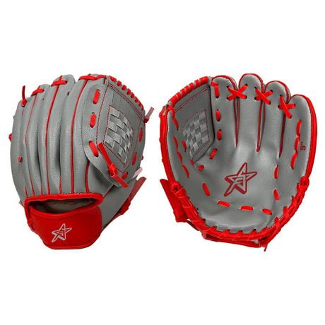 Future Stars 9" Baseball / Tee-Ball Glove - Left Hand Catch - Red