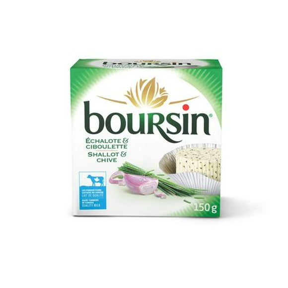 Boursin Shallot & Chive Cheese, 150g