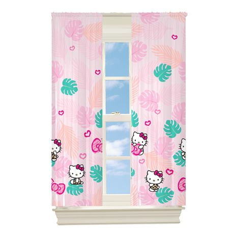 Hello Kitty “Wildly Cute” Room Darkening Drapes, Hello Kitty Drapes