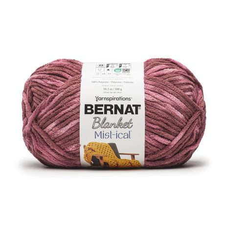 Bernat® Blanket Mist-ical™ #6 Super Bulky Polyester Yarn, 10.5oz/300g 220 Yards