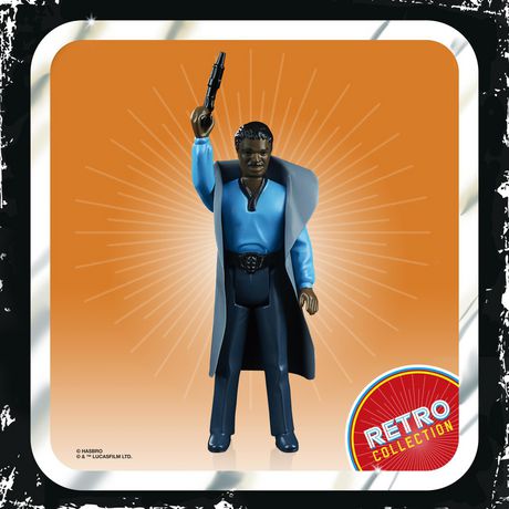 for sale online Action Figure E9656 Hasbro Star Wars Retro Collection Lando Calrissian 3.75in 