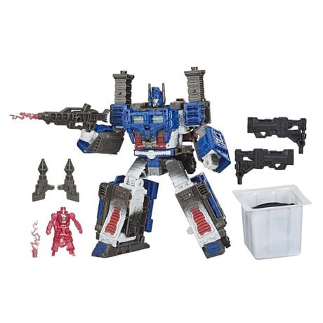 Transformers Toys Generations War for Cybertron Trilogy Series-Inspired Leader Ultra Magnus Spoiler Pack