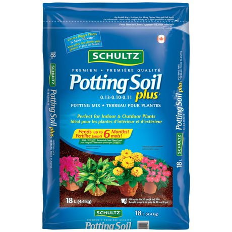 Schultz® Potting Soil Plus 18L, Potting Soil Plus 18L