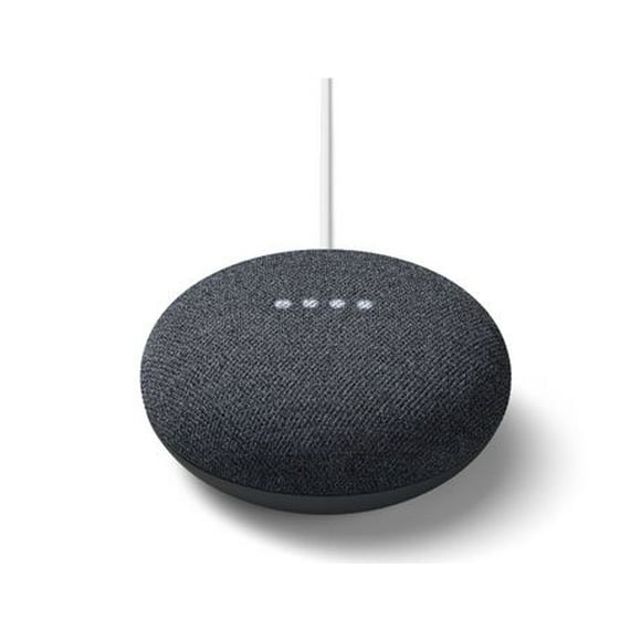 Haut-parleur intelligent Google Nest Mini (2e génération) Le haut-parleur que vous contrôlez avec votre voix
