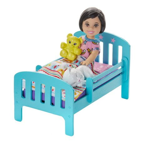 Coffret De Jeu Heure Du Coucher Skipper Babysitters Inc Barbie Avec Poupee Skipper Poupee Tout Petit Walmart Canada