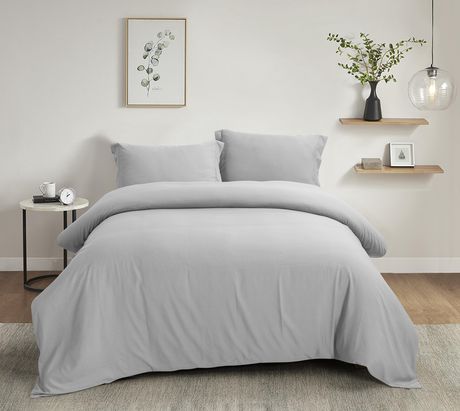 Ultra Soft Solid Duvet Cover Set, Western Duvet Covers Canada