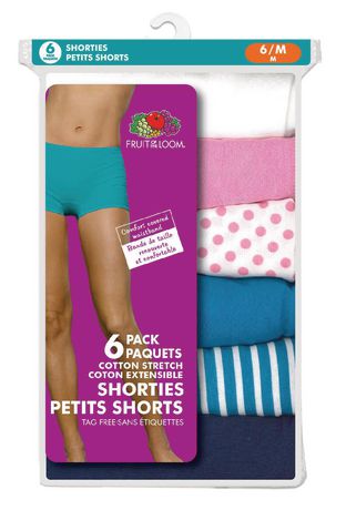 Fruit of the Loom Women's Cotton Stretch Hi Cut Panty