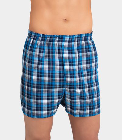 Fruit of the Loom Men's Tartan Plaids Boxer Shorts, 5-Pack - Walmart.ca