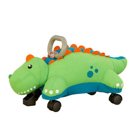 Dino Pillow Racer by Little Tikes, Soft Plush Ride-On Toy for Kids