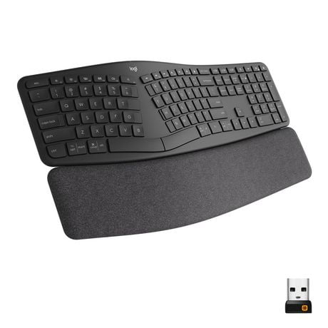 Logitech ERGO K860 Wireless Ergonomic Keyboard -  Graphite