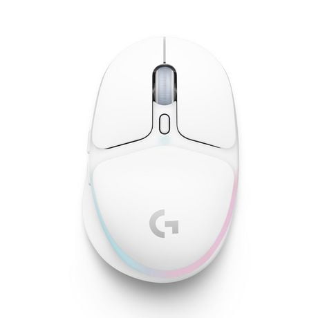 Logitech G705 Wireless Gaming Mouse, Customizable LIGHTSYNC RGB Lighting - Off White