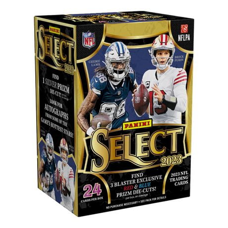 2023 Panini Select Football Trading Cards Blaster Box