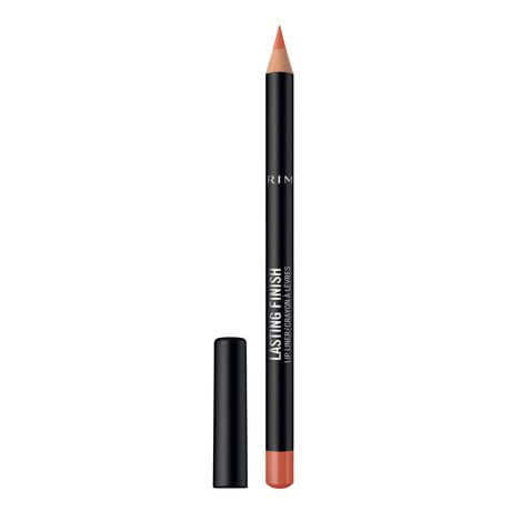 Rimmel Lasting Finish Lip Liner, long wear, soft, creamy texture, prevents bleeding and feathering, 100% Cruelty-Free, Long lasting lip liner