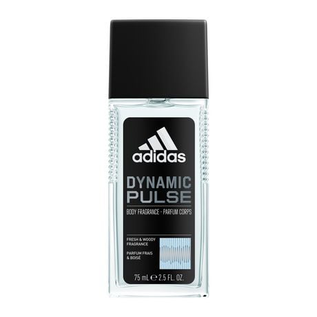 adidas Dynamic Pulse Natural Spray for Men, Aromatic fragrance, Top notes: Grapefruit, Lemon, Notes of Apple, Vegan Formula, 75ml, Burst of vitalizing power
