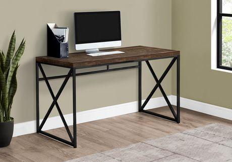 Monarch Specialties Brown Computer Desk | Walmart Canada