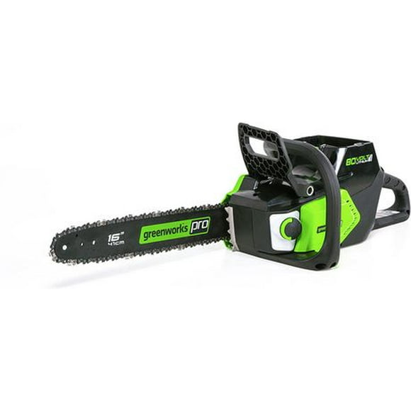 Greenworks PRO 80V 16-Inch Cordless Chainsaw, Battery and Charger Not Included CS80L01