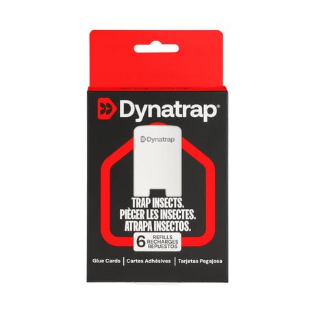 Dynatrap Glue Card Refills for Indoor Fly Trap