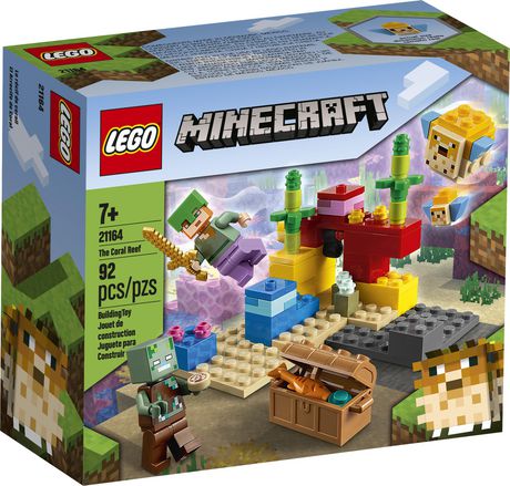 Конструктор lego minecraft 21164 92 элемента