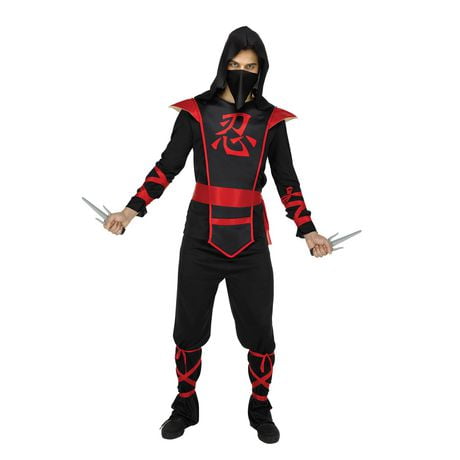 PARTYHOLIC NINJA WARRIOR COSTUME (MEDIUM) | Walmart Canada