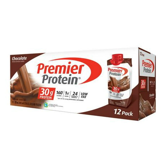 Premier Protein Chocolate Protein Shake 12ct, Chocolate Shake 12ct